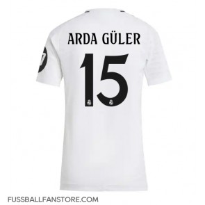 Real Madrid Arda Guler #15 Replik Heimtrikot Damen 2024-25 Kurzarm